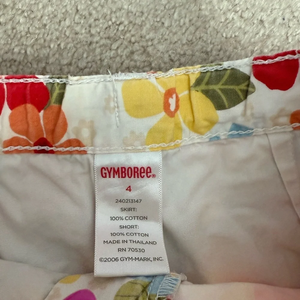 Gymboree island getaway copa fiesta girl skirt